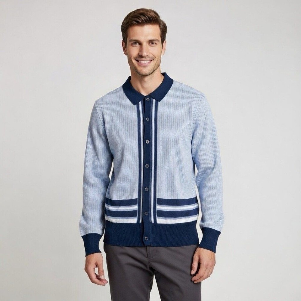 Men's Cardigan Sweater Report Collection
